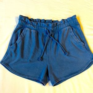 NWOT Universal Thread Blue Shorts M Terry Cloth